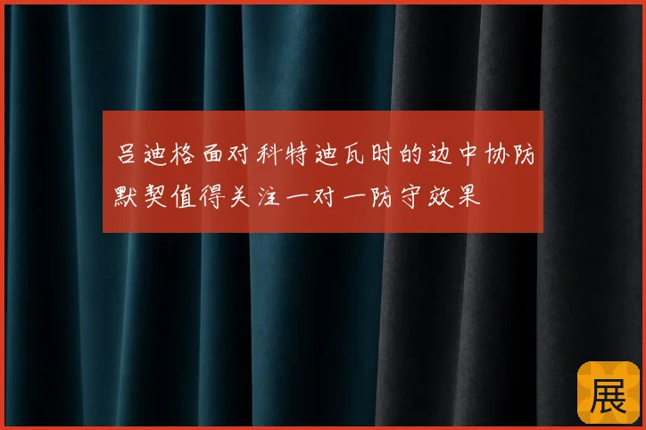 吕迪格面对科特迪瓦时的边中协防默契值得关注一对一防守效果
